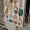 Martha Stewart Ryder Gold Metal 9 Slot Triangle Magazine File Holder, Desktop Organizer Sorter HH-OHD16-GLD-MS - alternate 8